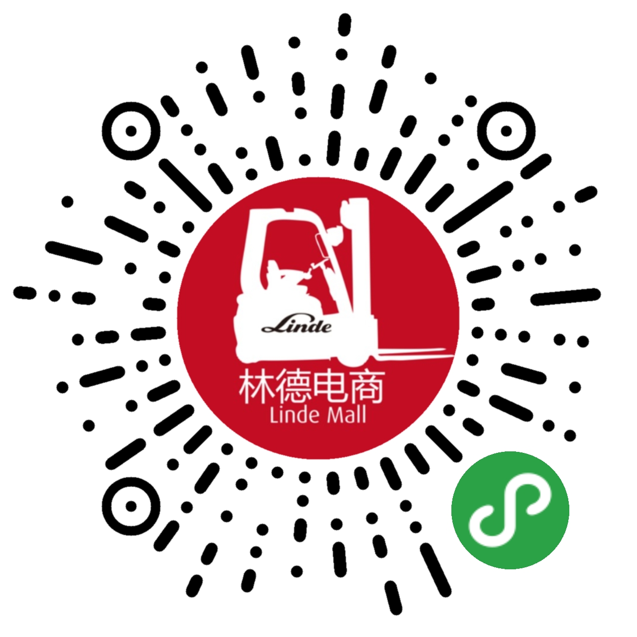林德2吨锂电托盘搬运车 二维码